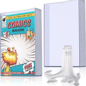 COMIC BOOK DISPLAYS WITH EASEL SET