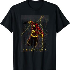 DC Comics Justice League The Flash Grunge City T-Shirt