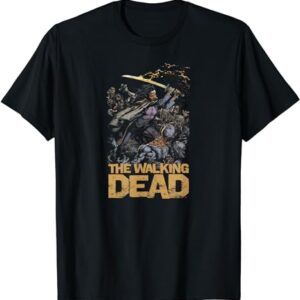 The Walking Dead's Michonne Fights T-Shirt